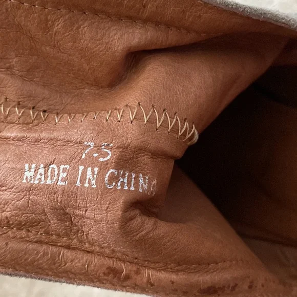 Great short boot for Spring and Fall. Greyish , brown suede. Great condition. - Picture 5 of 6